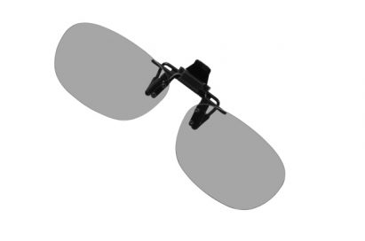 Top view of the clip-on 3D Glasses for LG A510 laptop