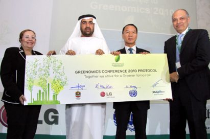 LG ALIGNS WITH GOVERNMENT TO PROMOTE HIGHER GREEN STANDARDS AT GREENOMICS 2010