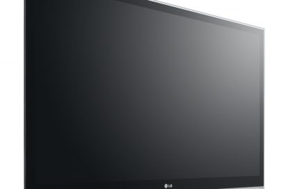 A left-side view of LG plasma 3D HDTV INFINIA model PZ950