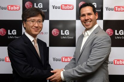 LG AND YOUTUBE PARTNER TO BRING THE FULL 3D EXPERIENCE TO MOBILE DEVICES