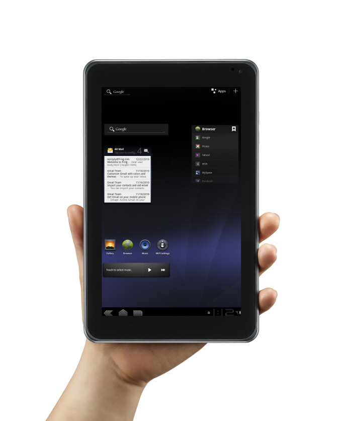SETTING A NEW STANDARD IN TABLETS, LG 