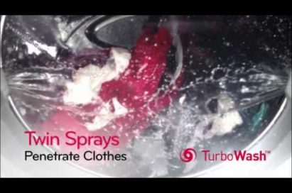 LG TURBO WASH™ FEATURES: TURBOWASH TECHNOLOGY