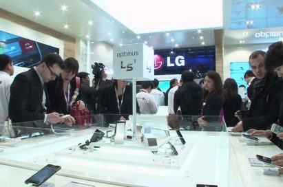 MWC 2013 – LG Booth at a Glance