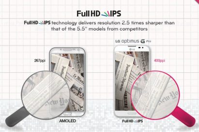 LG Optimus G Pro – Full HD IPS