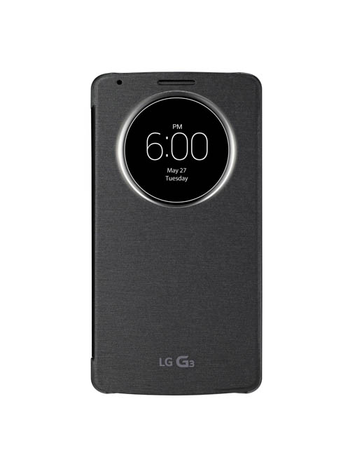 WITH QUICKCIRCLE CASE,  LG PROVIDES 