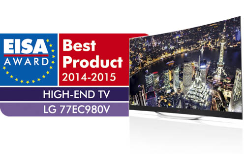 LG OLED TV HONORED FOR THIRD CONSECUTIVE YEAR 