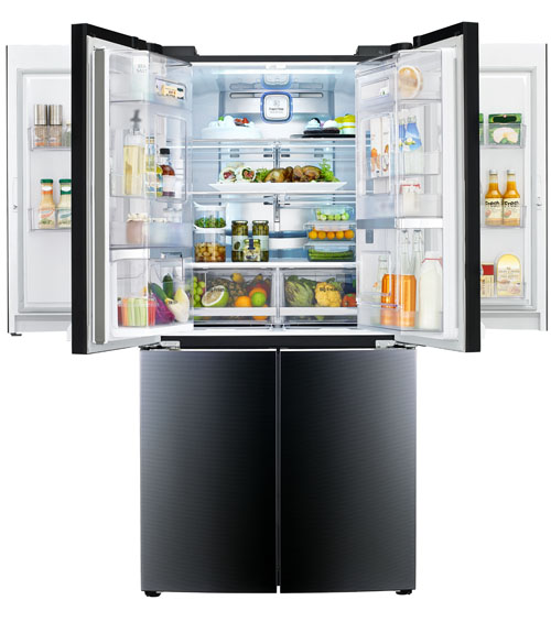 LG TO UNVEIL FIRST MEGA-CAPACITY REFRIGERATOR  WITH DOUBLE DOOR-