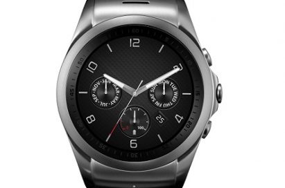 Front view of LG Watch Urban LTE in silver