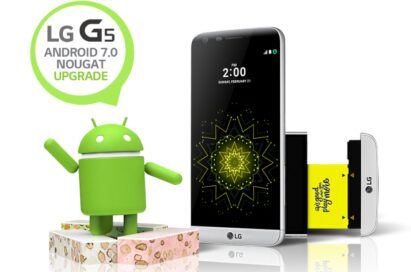 LG BEGINS NOUGAT OS UPDATE FOR G5 IN KOREA, OTHER MARKETS TO FOLLOW
