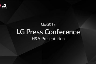 CES 2017 : LG PRESS CONFERENCE_H&A