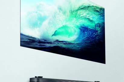 The LG SIGNATURE OLED TV W positioned on a wall