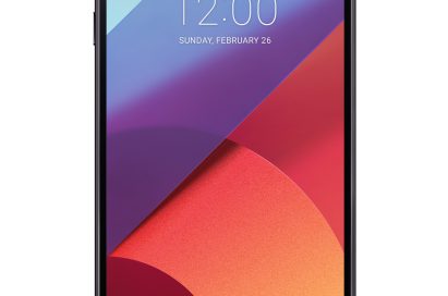 Front view of the LG G6 phone