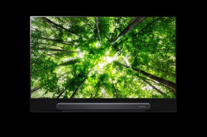 Front view of LG AI-enabled OLED TV model G8