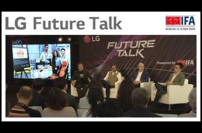 IFA 2019 : LG FUTURE TALK